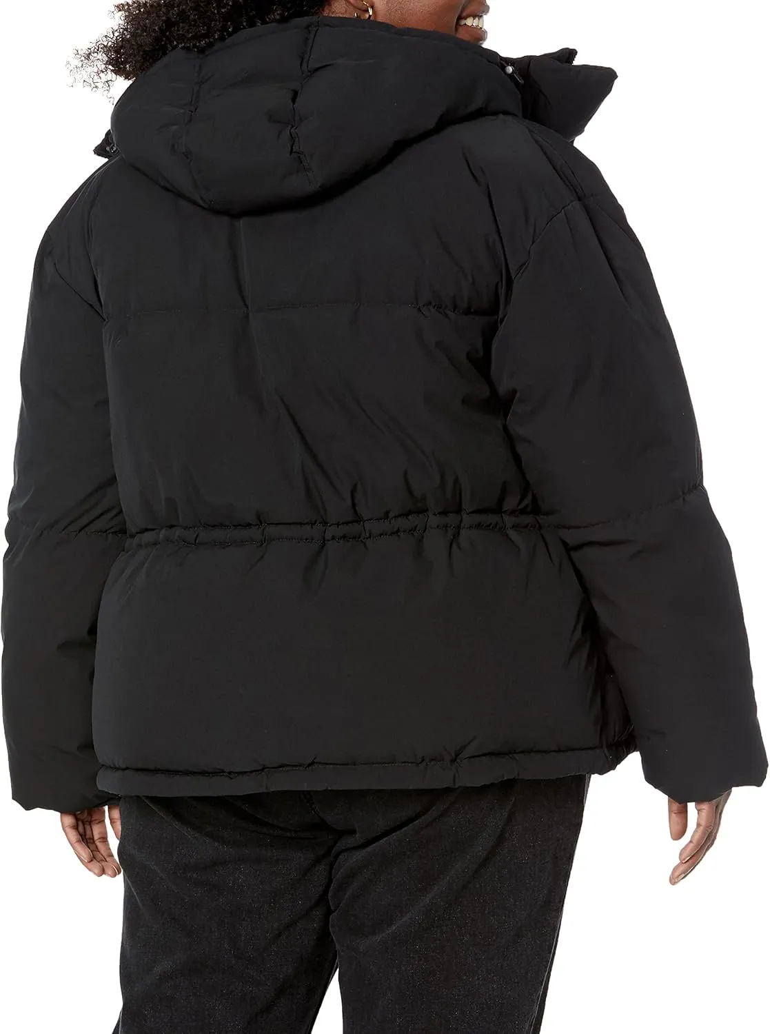 Amazon Essentials Women's Short Waisted Puffer Jacket (Available in Plus Size)