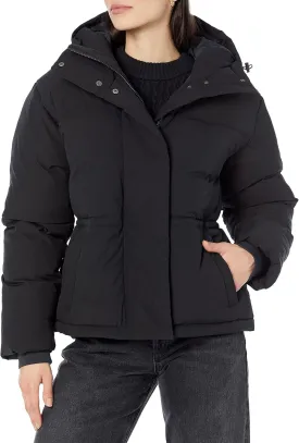 Amazon Essentials Women's Short Waisted Puffer Jacket (Available in Plus Size)