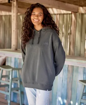 Amber Womens Relaxed Hoodie - Petrol