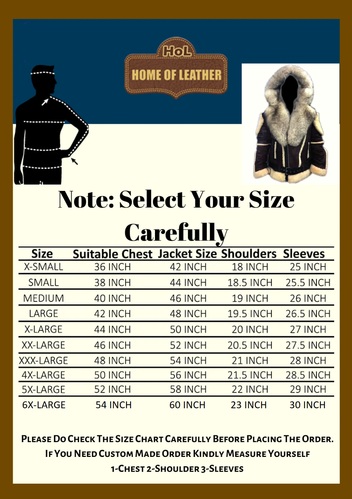 B002 RAF B3 Brown Shearling Fur Coat WWII Army Bomber Winter Ruff Buff Real Leather Jacket For Men