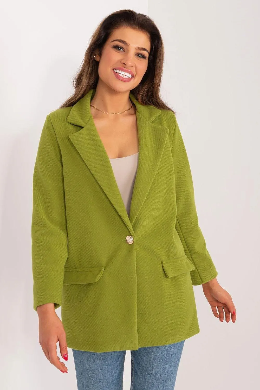 Chic Italian Style Jacket for Stylish Women
