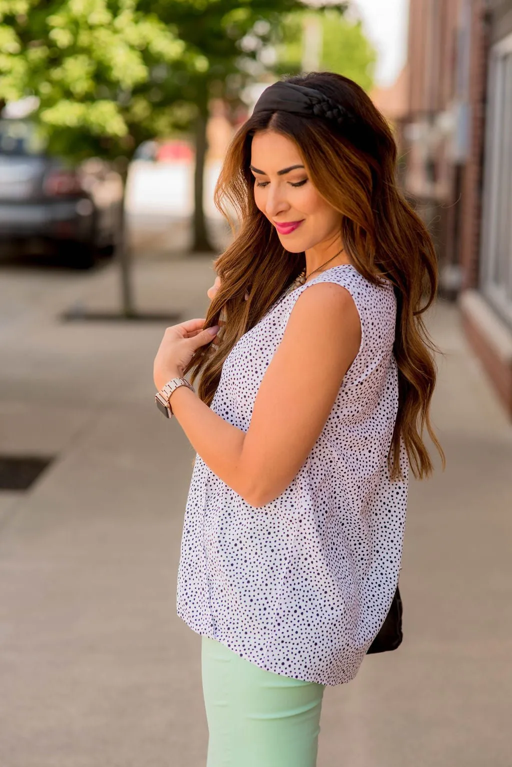 Dotted Wrap Tank