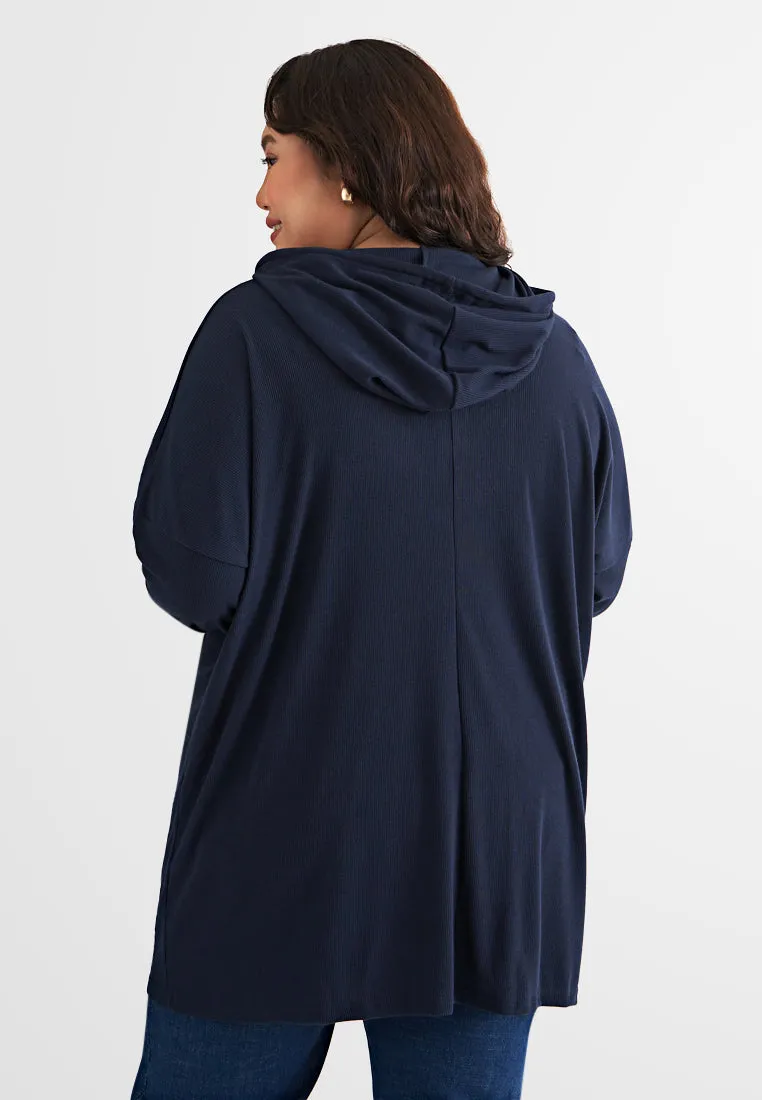 Hayden Soft Comfort Ribbed Hoodie