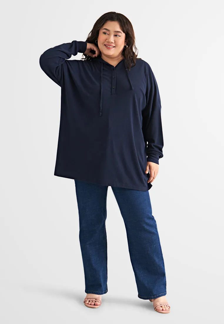Hayden Soft Comfort Ribbed Hoodie