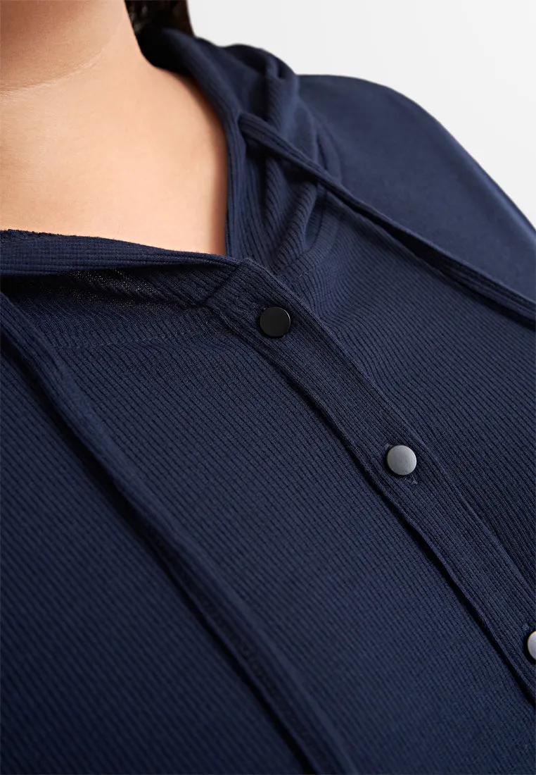 Hayden Soft Comfort Ribbed Hoodie