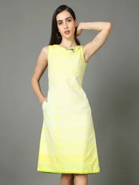 Key-Hole Shift Dress