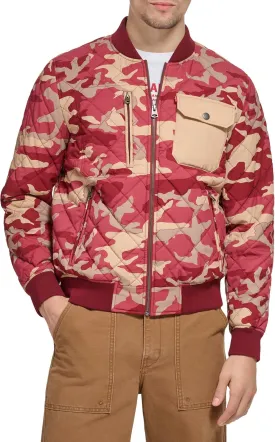 Levi's Men's Diamond Quilted Bomber Jacket