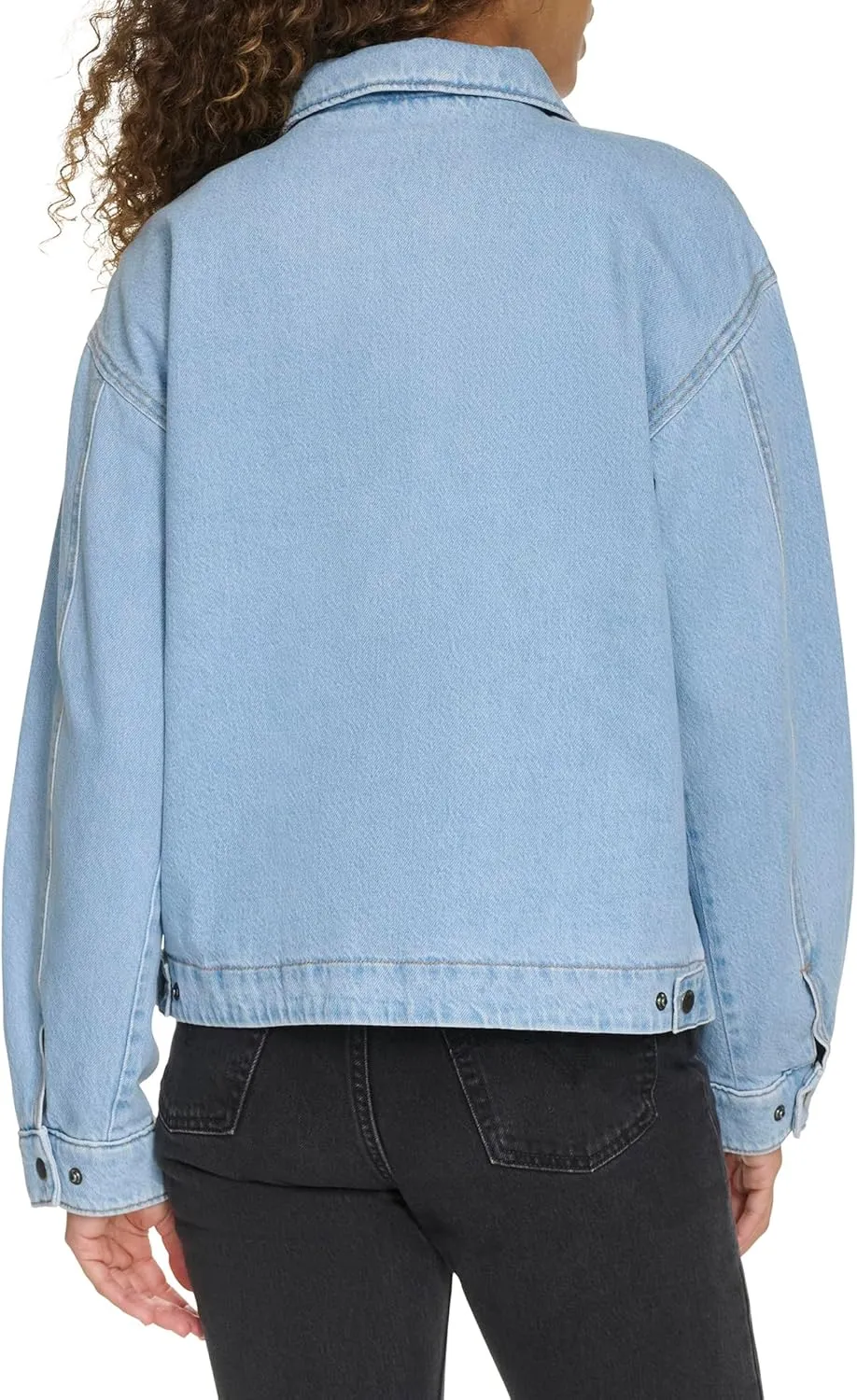 Levi's Women's Zip Up Utility Jacket with Collar