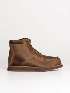MENS KODIAK DEVICK 6" MOC TOE SADDLEBACK BOOT - CLEARANCE