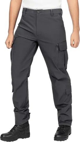 Men's Tactical Cargo Pants Ripstop Durable Stretch Waterproof Multi-Pocket Lightweight for Construction Work Hiking