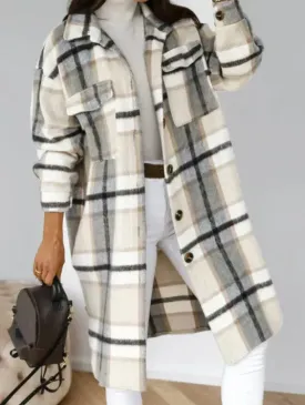 Rovina | Elegant Women's Wool Coat - Timeless Style for Chic Winter Warmth