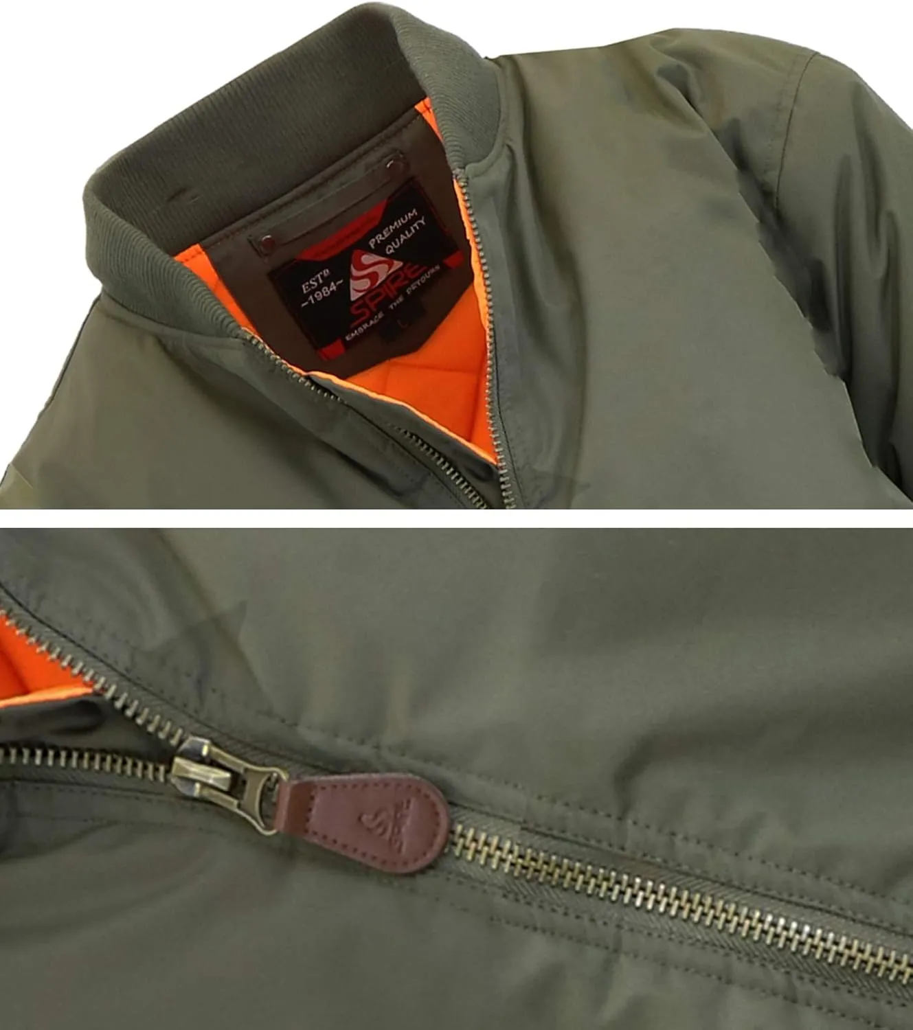 Spire by Galaxy Men's Flight Jacket