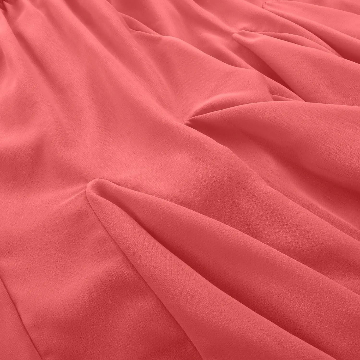 TANGNADE Women Flowy Skirt Summer Dressy Casual Boho Ruffle Mini Skirts Pleated High Waist Cute Skorts Trendy Clothes