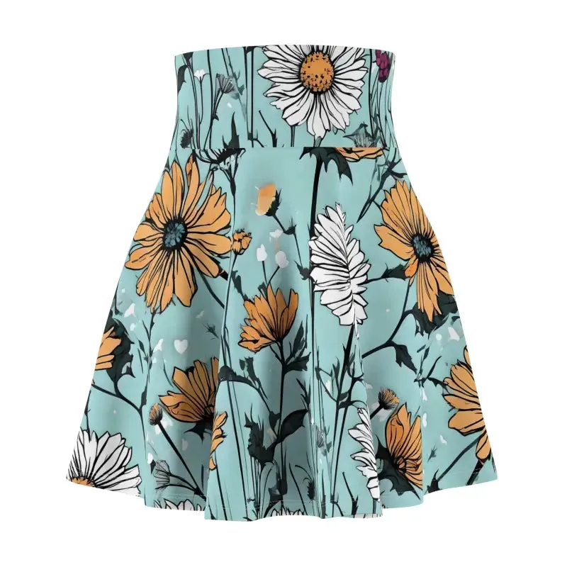 Wildflower Chic Womens Skater Skirt