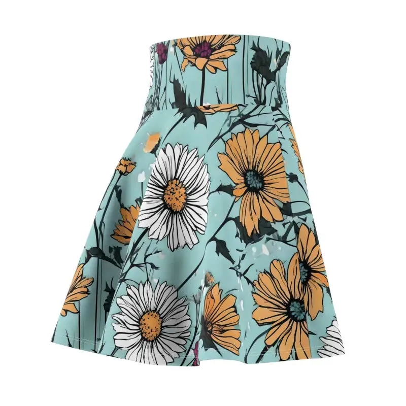 Wildflower Chic Womens Skater Skirt