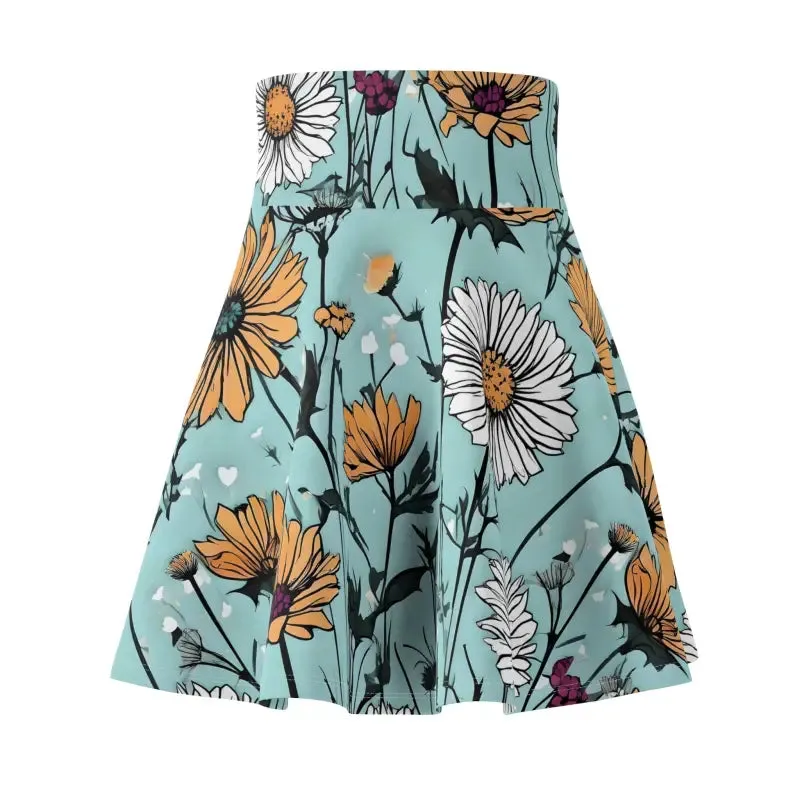 Wildflower Chic Womens Skater Skirt