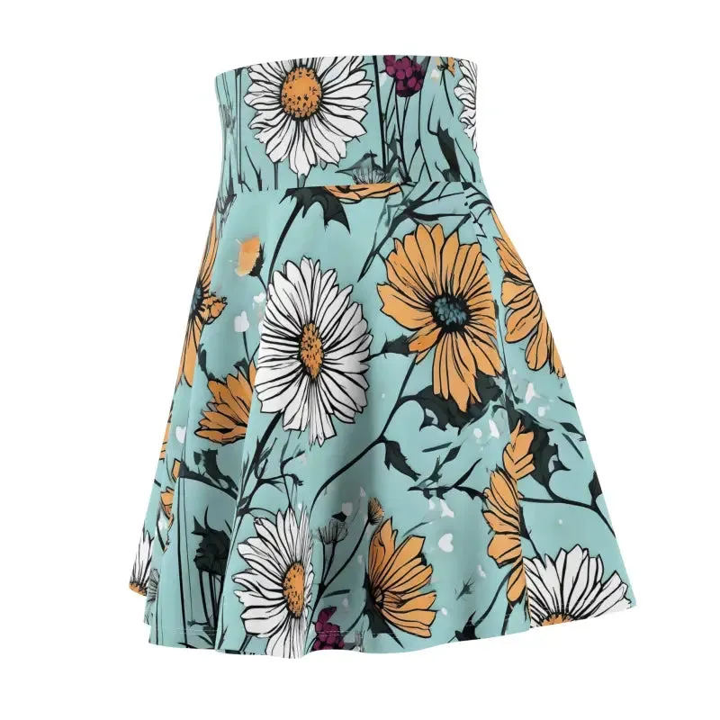 Wildflower Chic Womens Skater Skirt